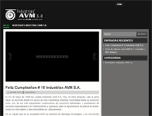 Tablet Screenshot of novedades.avm.com.co